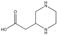 PIPERAZIN-2-YLACETIC ACID Struktur