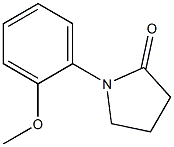 N-(METHOXYPHENYL)-2-PYRROLIDONE Struktur