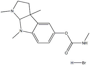 ESERINE HYDROBROMIDE Struktur