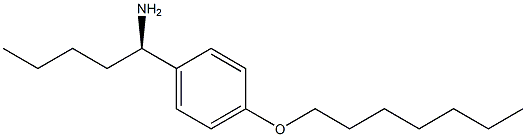 (1R)-1-(4-HEPTYLOXYPHENYL)PENTYLAMINE Struktur