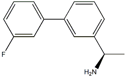 (1R)-1-[3-(3-FLUOROPHENYL)PHENYL]ETHYLAMINE Struktur