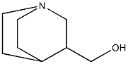 1-AZABICYCLO[2.2.2]OCT-3-YLMETHANOL Struktur