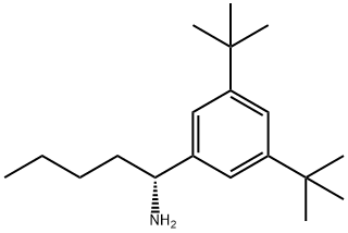 (1R)-1-[3,5-BIS(TERT-BUTYL)PHENYL]PENTYLAMINE Struktur