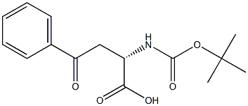 (S)-2-(TERT-BUTOXYCARBONYLAMINO)-4-OXO-4-PHENYLBUTANOIC ACID Struktur