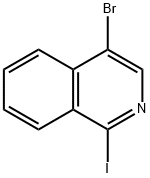 4-BROMO-1-IODOISOQUINOLINE Struktur