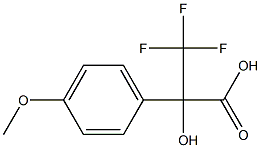 3,3,3-TRIFLUORO-2-HYDROXY-2-(4-METHOXYPHENYL)PROPIONIC ACID Struktur