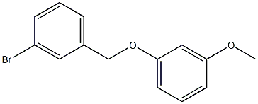 3-BROMOBENZYL-(3-METHOXYPHENYL)ETHER Struktur