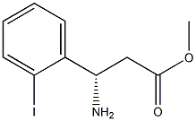 METHYL (3S)-3-AMINO-3-(2-IODOPHENYL)PROPANOATE Struktur