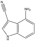 4-AMINO-3-CYANOINDOLE Struktur