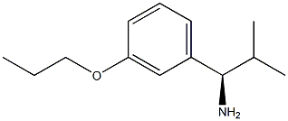 (1R)-2-METHYL-1-(3-PROPOXYPHENYL)PROPYLAMINE Struktur