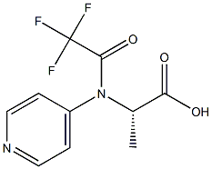 (S)-TFA-4-PYRIDYLALANINE Struktur