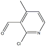 2-CHLORO-3-FORMYL-4-PICOLINE Struktur