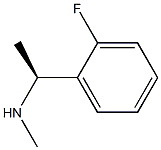 (S)-N-METHYL-1-(2-FLUOROPHENYL)ETHYLAMINE Struktur