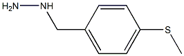 (4-METHYLSULFANYL-BENZYL)-HYDRAZINE Struktur