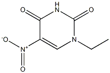 ETHYL 5-NITRO-2,6-DIOXO-1,2,3,6-TETRAHYDROPYRIMIDINE Struktur