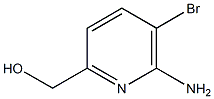 (6-AMINO-5-BROMOPYRIDIN-2-YL)METHANOL Struktur