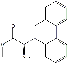 METHYL (2R)-2-AMINO-3-[2-(2-METHYLPHENYL)PHENYL]PROPANOATE Struktur