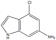 6-AMINO-4-CHLORO INDOLE Struktur