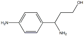 3-AMINO-3-(4-AMINO-PHENYL)-PROPAN-1-OL Struktur