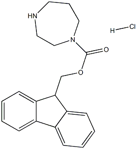 FMOC-HOMOPIPERAZINE HCL Struktur