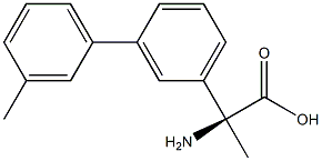 (2S)-2-AMINO-2-[3-(3-METHYLPHENYL)PHENYL]PROPANOIC ACID Struktur