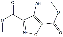 DIMETHYL 4-HYDROXYISOXAZOLE-3,5-DICARBOXYLATE Struktur