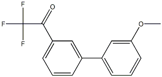 3'-(3-METHOXYPHENYL)-2,2,2-TRIFLUOROACETOPHENONE Struktur