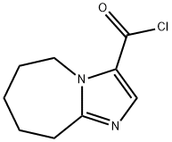 6,7,8,9-TETRAHYDRO-5H-IMIDAZO[1,2-A]AZEPINE-3-CARBONYL CHLORIDE Struktur