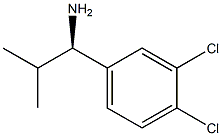 (1R)-1-(3,4-DICHLOROPHENYL)-2-METHYLPROPYLAMINE Struktur