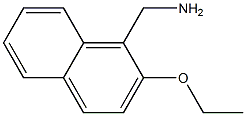 (2-ETHOXY-NAPHTHALEN-1-YL)METHYLAMINE Struktur