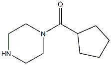 1-(CYCLOPENTYLCARBONYL)PIPERAZINE Struktur