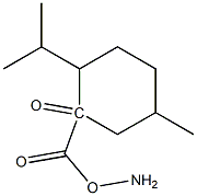 3-AMINO-(-)-MENTHONE-3-CARBOXYLIC ACID Struktur