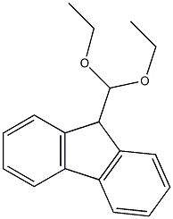 9-FLUORENECARBOXALDEHYDE DIETHYL ACETAL Struktur