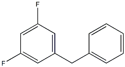 1-BENZYL-3,5-DIFLUOROBENZENE Struktur