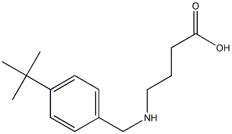 4-[(4-TERT-BUTYLBENZYL)AMINO]BUTANOIC ACID Struktur