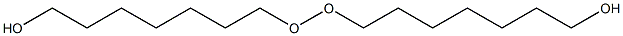 HYDROXYHEPTYL PEROXIDE Struktur