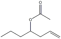 1-HEPTEN-4-OL ACETATE Struktur