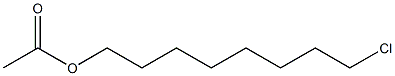 8-ACETOXY-1-CHLOROOCTANE Struktur