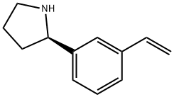 (2R)-2-(3-VINYLPHENYL)PYRROLIDINE Struktur