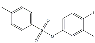 3,5-DIMETHYL-4-IODOPHENYL 4-METHYLBENZENESULFONATE Struktur