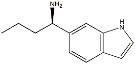 (1R)-1-INDOL-6-YLBUTYLAMINE Struktur