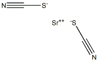 STRONTIUM THIOCYANATE Struktur