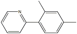 2-(2,4-DIMETHYLPHENYL)PYRIDINE Struktur