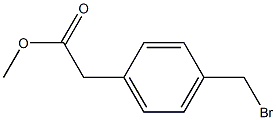 4-(BROMOMETHYL)PHENYL ACETIC ACID METHYL ESTER Struktur