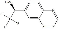 (1S)-2,2,2-TRIFLUORO-1-(6-QUINOLYL)ETHYLAMINE Struktur