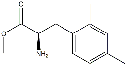 METHYL (2R)-2-AMINO-3-(2,4-DIMETHYLPHENYL)PROPANOATE Struktur