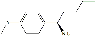 (1R)-1-(4-METHOXYPHENYL)PENTYLAMINE Struktur