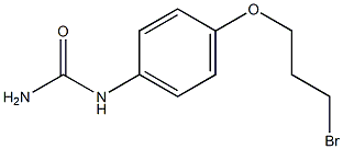 [4-(3-BROMO-PROPOXY)-PHENYL]-UREA Struktur