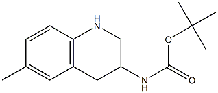 BOC-3-AMINO-6-METHYL-1,2,3,4-TETRAHYDROQUINOLINE Struktur