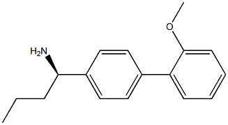 (1R)-1-[4-(2-METHOXYPHENYL)PHENYL]BUTYLAMINE Struktur